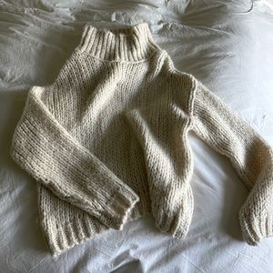 Topshop chunky knit sweater